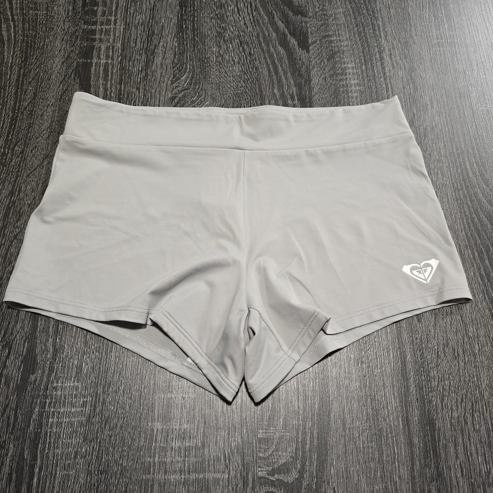 Roxy Women's Gray Biker Volleyball Athletic Shorts
